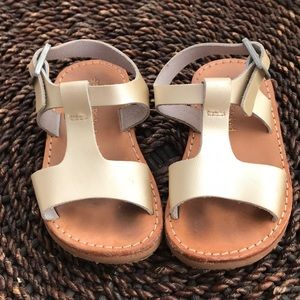 Freshly Picked Gold Sandals